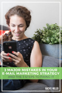 What's wrong with your e-mail marketing strategy